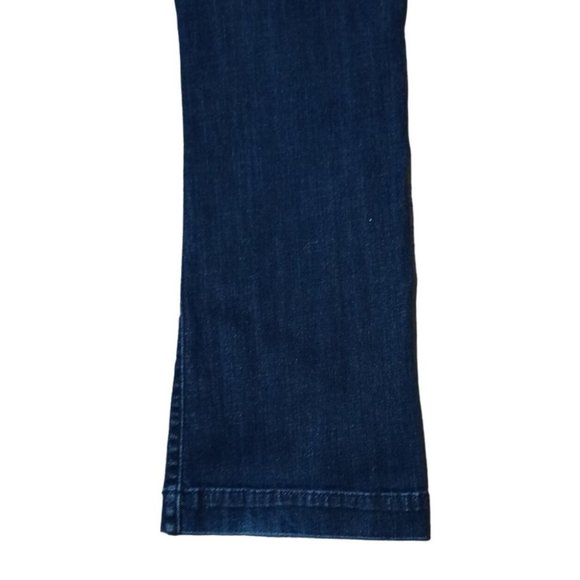 Banana Republic Jeans Limited Edition Womens Size 8 S Boot Cut Dark Denim Short - Picture 9 of 15